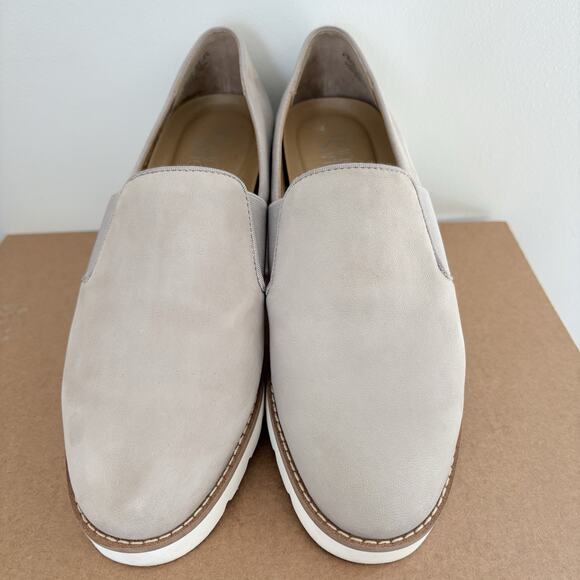 FRANCO SARTO Sz 8.5 Women's Hailie 2 Slip-On Loafers Minimalist Neutral Comfort - Picture 3 of 8